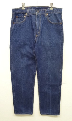 画像: 80'S LEVIS 505 デニム インディゴ W36L30 USA製 (VINTAGE) 「Bottoms」入荷しました。