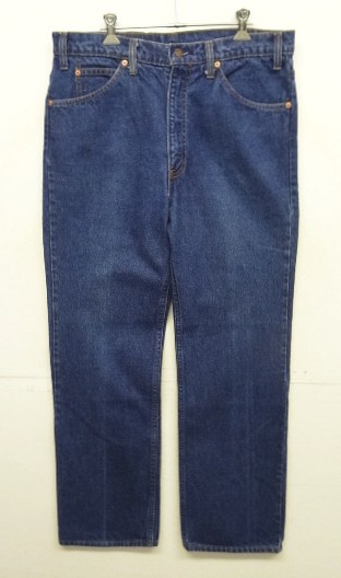 画像: 80'S LEVIS 517 デニム インディゴ W36L30 USA製 (VINTAGE) 「Bottoms」入荷しました。