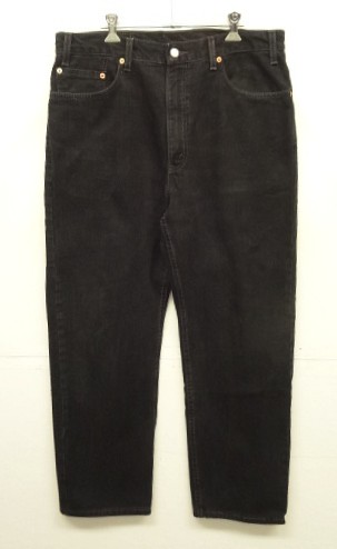 画像: 00'S LEVIS 505 デニム ブラック W38L30 USA製 (VINTAGE) 「Bottoms」入荷しました。