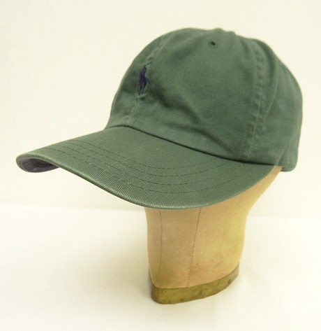 画像: 90'S RALPH LAUREN "POLO SPORT" ロゴ刺繍 ベースボールキャップ グリーン USA製 (VINTAGE) 「Cap」入荷しました。