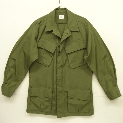 画像: 60'S アメリカ軍 US ARMY "JUNGLE FATIGUE" リップストップ ファティーグジャケット S-R (DEADSTOCK) 「Jacket」入荷しました。
