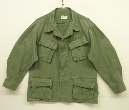 画像: 70'S アメリカ軍 US ARMY "JUNGLE FATIGUE" リップストップ ファティーグジャケット M-SHORT (VINTAGE) 「Jacket」入荷しました。
