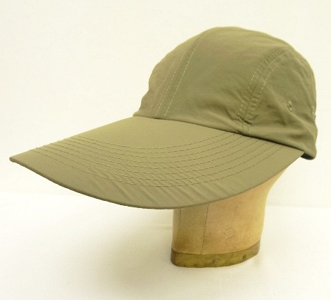 画像: TORREY HATS ナイロン ロングビルキャップ カーキ (USED) 「Cap」入荷しました。