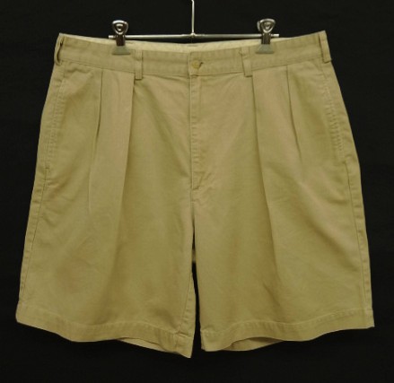 画像: 90'S RALPH LAUREN "TYLER SHORT" ツープリーツ チノショーツ ベージュ USA製 (VINTAGE) 「Shorts」入荷しました