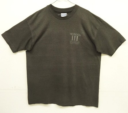 画像: 80'S MOMMA III シングルステッチ 両面プリント 半袖 Tシャツ フェードブラック USA製 (VINTAGE) 「T-Shirt」入荷しました。