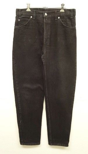 画像: 90'S LEVIS 550 黒タブ デニム ブラック W33L30 USA製 (VINTAGE) 「Bottoms」入荷しました。