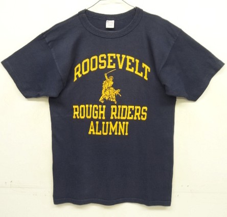 画像: 80'S CHAMPION トリコタグ シングルステッチ 半袖 Tシャツ ネイビー USA製 (VINTAGE) 「T-Shirt」入荷しました。
