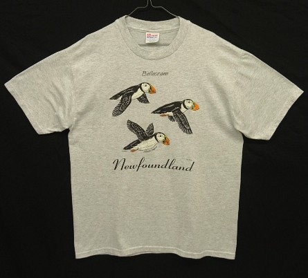 画像: 90'S ATLANTIC PUFFINS 半袖 Tシャツ アッシュグレー (VINTAGE) 「T-Shirt」入荷しました。
