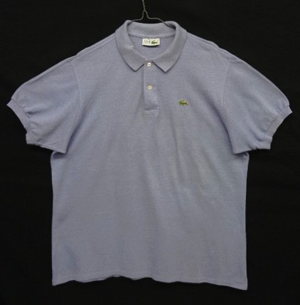 画像: 80'S CHEMISE LACOSTE ポロシャツ ライトブルーヘザー フランス製 (VINTAGE) 「S/S Polo」入荷しました。