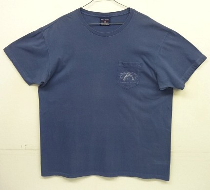 画像: 90'S RALPH LAUREN "POLO SPORT" シングルステッチ ポケット付き 半袖 Tシャツ ネイビー (VINTAGE) 「T-Shirt」入荷しました。
