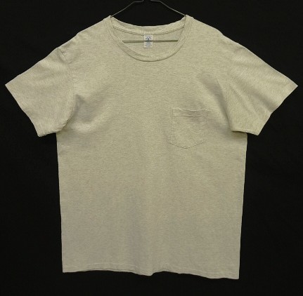 画像: VELVA SHEEN シングルステッチ ポケット付き 半袖 Tシャツ アッシュグレー USA製 (USED) 「T-Shirt」入荷しました。