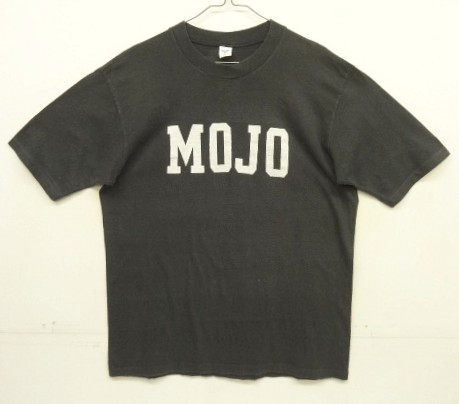 画像: 70'S MOJO シングルステッチ 半袖 Tシャツ ブラック USA製 (VINTAGE) 「T-Shirt」入荷しました。