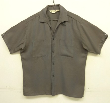 画像: 70'S Mr.CALIFORNIA レーヨンギャバ 半袖 オープンカラーシャツ 玉虫色 (VINTAGE) 「S/S Shirt」入荷しました。