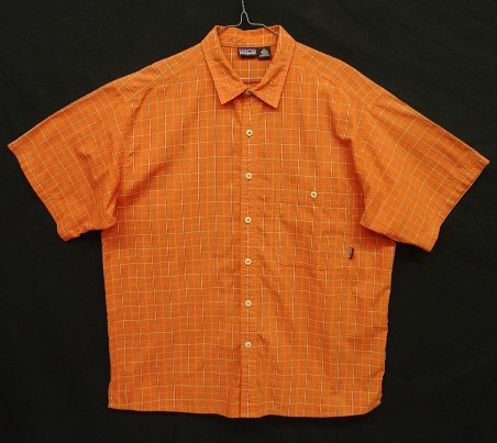 画像: 00'S PATAGONIA "PUCKERWARE SHIRT" シアサッカー 半袖 ボックスシャツ チェック柄 (VINTAGE) 「S/S Shirt」入荷しました。