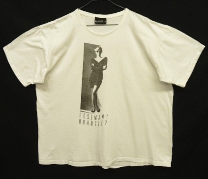 画像: 00'S ROSEMARY BRANTLEY シングルステッチ 半袖 Tシャツ ホワイト USA製 (VINTAGE) 「T-Shirt」入荷しました。