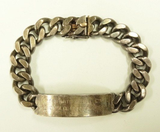 画像: シルバー925 IDブレスレット ホールマーク シルバー イギリス（ロンドン）製 (VINTAGE) 「Accessorie」入荷しました。