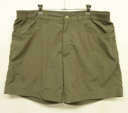 画像: PATAGONIA バックジップ付きポケット ナイロンショーツ ダークカーキ (USED) 「Shorts」入荷しました。