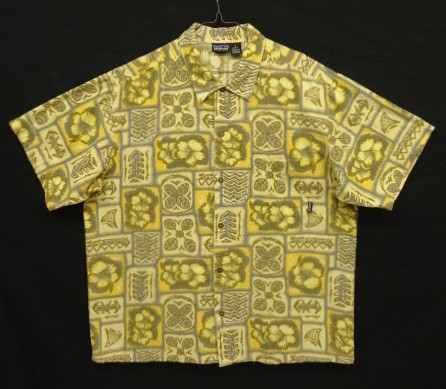 画像: 90'S PATAGONIA コットン 半袖 アロハシャツ 総柄 (VINTAGE) 「S/S Shirt」入荷しました。