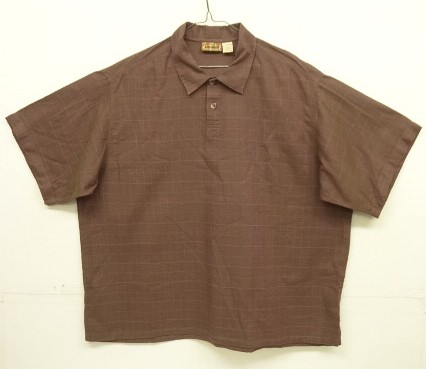 画像: 90'S PATAGONIA "AIR CONDITIONED SHIRT" 半袖 プルオーバー ボックスシャツ チェック柄 (DEADSTOCK) 「S/S Shirt」入荷しました。