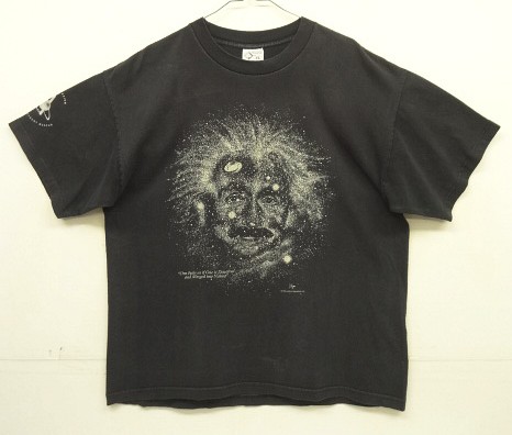 画像: 90'S ALBERT EINSTEIN 半袖 Tシャツ ブラック USA製 (VINTAGE) 「T-Shirt」入荷しました。