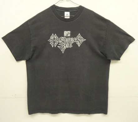 画像: 00'S MTV "HEADBANGERS BALL" 半袖 Tシャツ ブラック (VINTAGE) 「T-Shirt」入荷しました。
