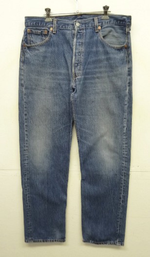 画像: 90'S LEVIS 501 デニム インディゴ W36L32 USA製 (VINTAGE) 「Bottoms」入荷しました。