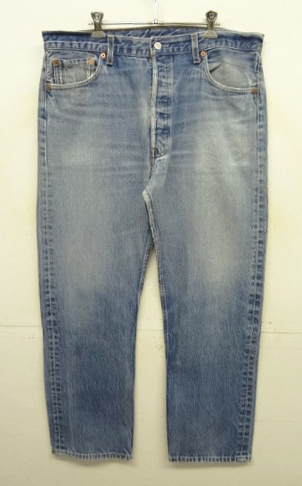 画像: 90'S LEVIS 501 デニム インディゴ W38L32 USA製 (VINTAGE) 「Bottoms」入荷しました。