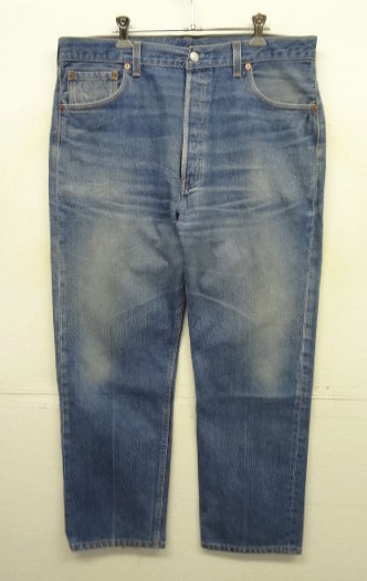 画像: 90'S LEVIS 501 デニム インディゴ W38L32 USA製 (VINTAGE) 「Bottoms」入荷しました。
