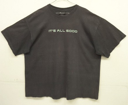 画像: 00'S NO BOUNDARIES "IT'S ALL GOOD" 半袖 Tシャツ フェードブラック (VINTAGE) 「T-Shirt」入荷しました。