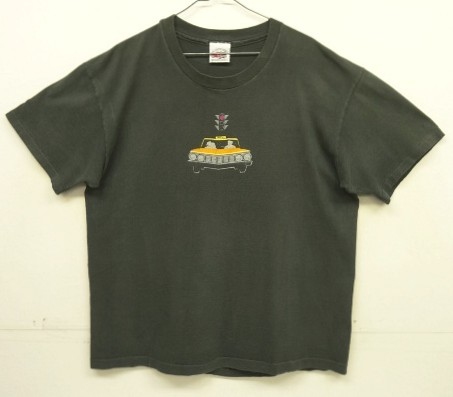 画像: 90'S YELLOW CAB シングルステッチ 両面プリント 半袖 Tシャツ ブラック USA製 (VINTAGE) 「T-Shirt」入荷しました。