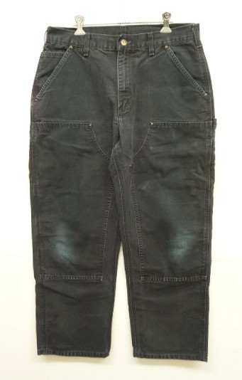 画像: CARHARTT ダブルニー ダック ペインターパンツ ブラック メキシコ製 (VINTAGE) 「Bottoms」入荷しました。