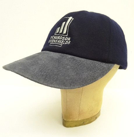 画像: RICHARDSON GREENSHIELDS 6パネル レザー/ウール ベースボールキャップ ネイビー (USED) 「Cap」入荷しました。