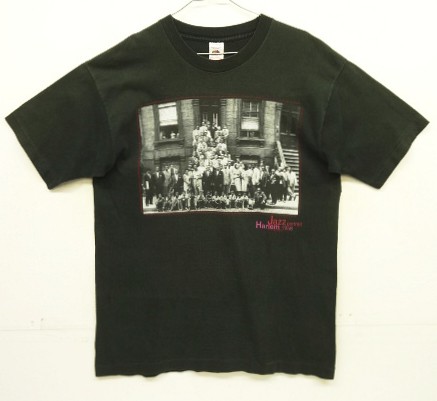 画像: 90'S ART KANE "HARLEM 1958" FOTOFOLIO シングルステッチ 半袖 Tシャツ ブラック (VINTAGE) 「T-Shirt」入荷しました。