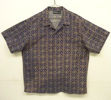 画像: 90'S PATAGONIA コットン 半袖 オープンカラーシャツ 総柄 (VINTAGE) 「S/S Shirt」入荷しました。