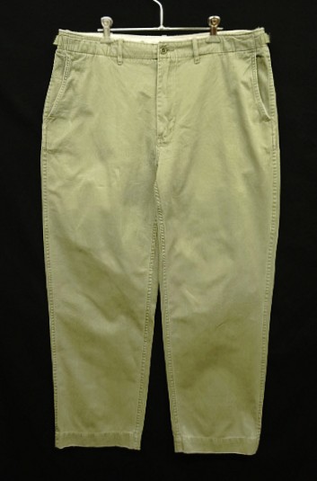 画像: 90'S RALPH LAUREN ウエストアジャスター付き ミリタリーパンツ カーキ (VINTAGE) 「Bottoms」入荷しました。