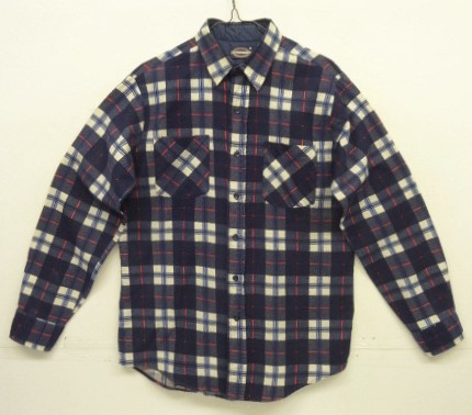 画像: 90'S TOWNCRAFT プリントフランネル ワークシャツ チェック柄 (VINTAGE) 「L/S Shirt」入荷しました。