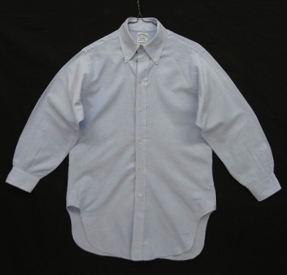 画像: 60'S BROOKS BROTHERS "MAKERS" 6ボタン オックスフォード BDシャツ ブルー USA製 (VINTAGE) 「L/S Shirt」入荷しました。