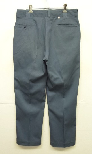 画像: 70'S DICKIES 874 チビタグ ワークパンツ ブルーグレー TALONアルミジップ W34L30 USA製 (VINTAGE) 「Bottoms」入荷しました。