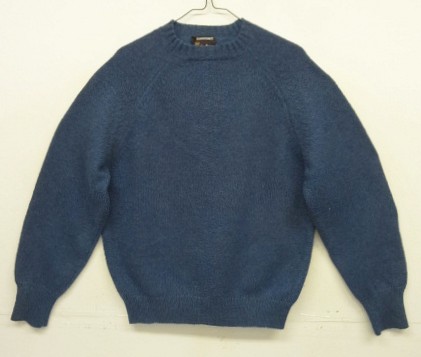 画像: 70'S TOWNCRAFT ラグランスリーブ クルーネックニット ブルー (VINTAGE) 「Knit」入荷しました。