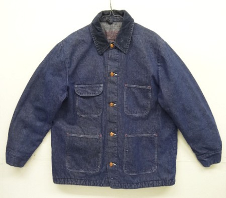 画像: 70'S WRANGLER 裏地ブランケット デニム カバーオール ダークインディゴ (VINTAGE) 「Jacket」入荷しました。