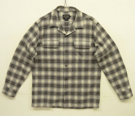 画像: 00'S PENDLETON "BOARD SHIRT" コットン オープンカラーシャツ オンブレチェック (VINTAGE) 「L/S Shirt」入荷しました。