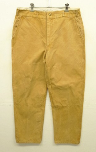 画像: 60'S BLACK SHEEP ダック ハンティングパンツ 42TALONアルミジップ USA製 (VINTAGE) 「Bottoms」入荷しました。