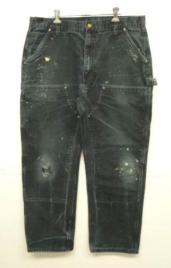 画像: CARHARTT ダブルニー ダック ペインターパンツ ブラック W38L32 (VINTAGE) 「Bottoms」入荷しました。