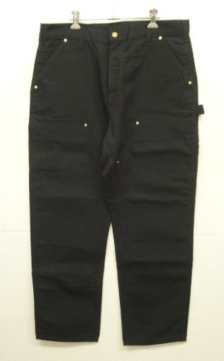 画像: CARHARTT ダブルニー ダック ペインターパンツ ブラック W36L30 USA製 (DEADSTOCK) 「Bottoms」入荷しました。