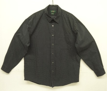 画像: 90'S J.CREW 旧タグ 長袖 ポプリンシャツ ポルカドット (VINTAGE) 「L/S Shirt」入荷しました。