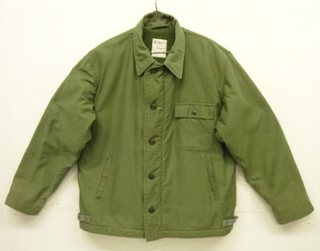 画像: 80'S アメリカ軍 US NAVY "A-2" デッキジャケット ミリタリーグリーン (VINTAGE) 「Jacket」入荷しました。