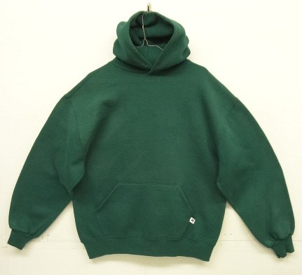 画像: 90'S RUSSELL ATHLETIC プルオーバー スウェットパーカー フォレストグリーン USA製 (VINTAGE) 「Parka」入荷しました。