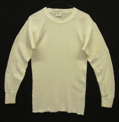 画像: 80'S SEARS サーマル 長袖 Tシャツ ホワイト USA製 (VINTAGE) 「T-Shirt」入荷しました。