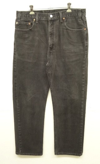 画像: 00'S LEVIS 505 デニム ブラック USA製 W36L30 (VINTAGE) 「Bottoms」入荷しました。