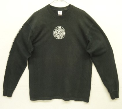 画像: 90'S FASHION VICTIM 袖＆両面プリント 長袖 Tシャツ ブラック USA製 (VINTAGE) 「T-Shirt」入荷しました。
